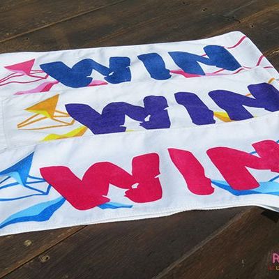 WIN IT 剪絨運動毛巾